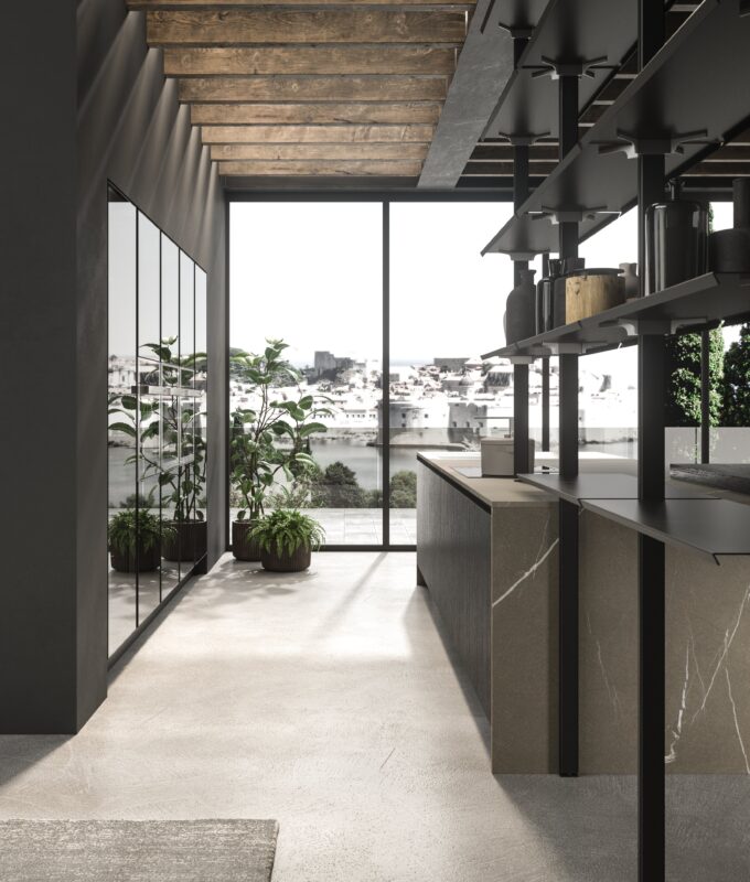 Volare new modern kitchen -60