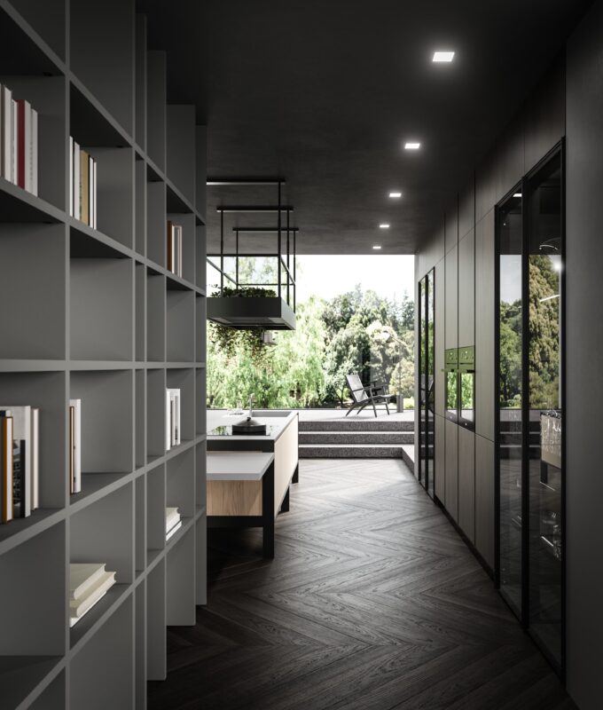 Lab modern kitchen -54