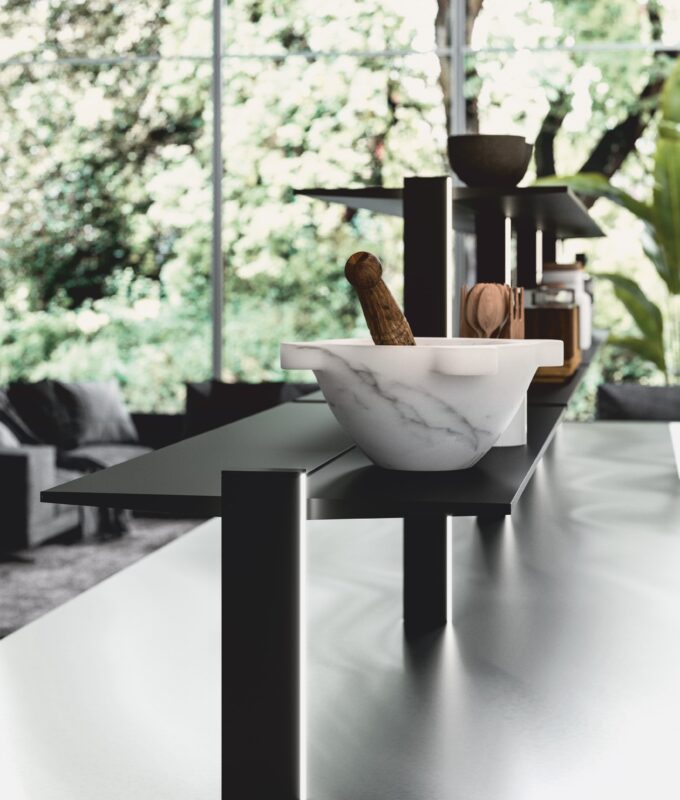 Cucinando black modern kitchen -2