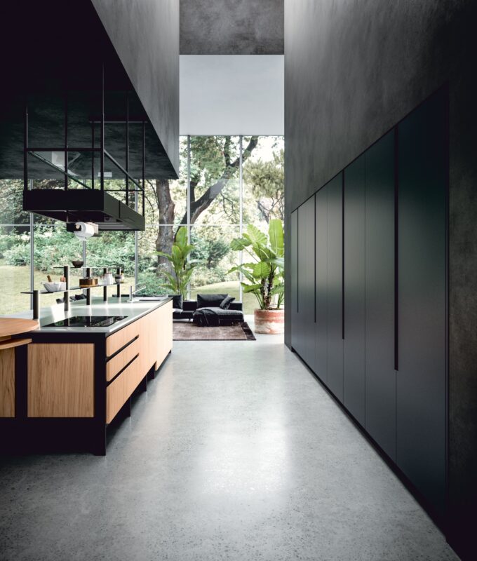 Cucinando black modern kitchen -4