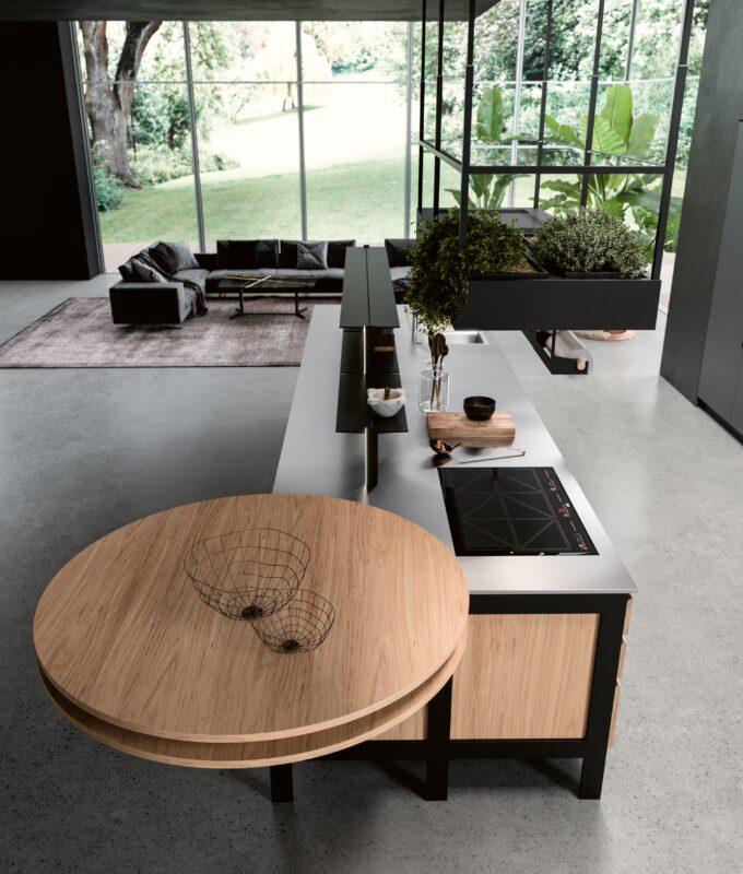 Cucinando black modern kitchen -5