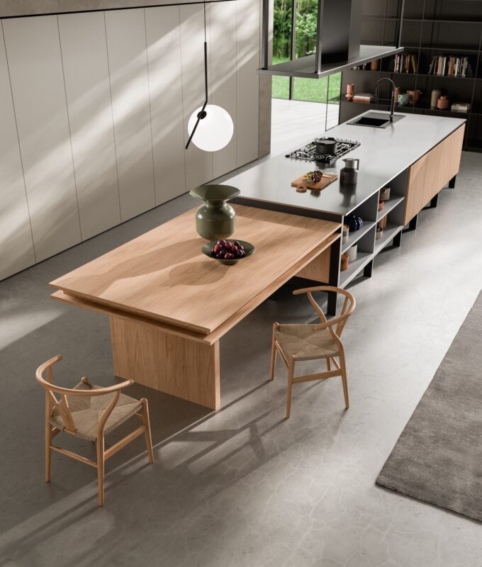 Cucinando modern kitchen with island -4