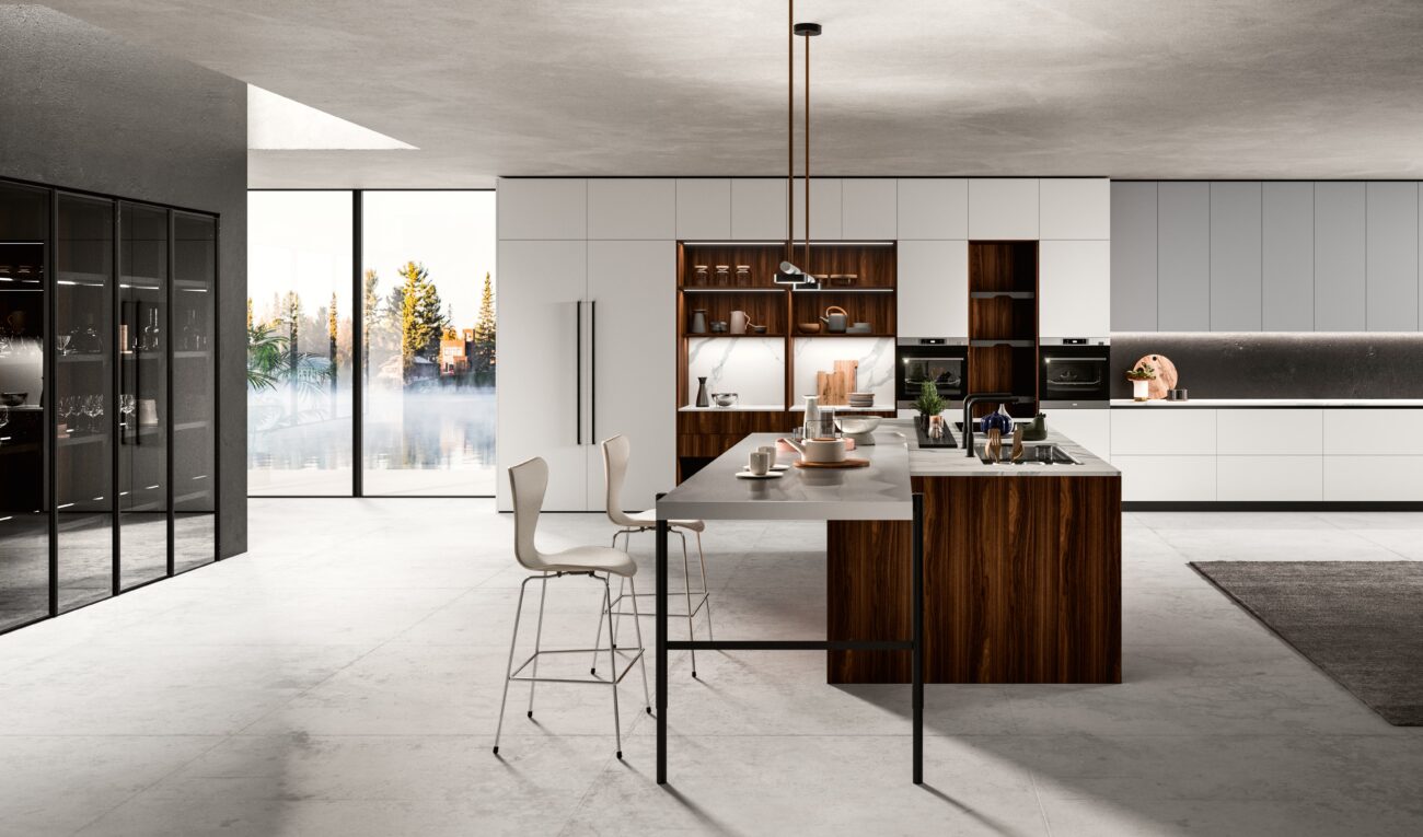 cucinando white and brown modern kitchen -3