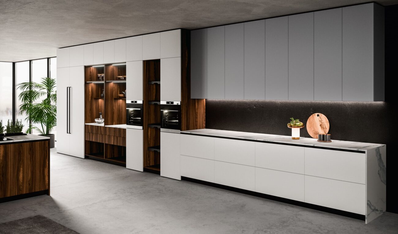 cucinando white and brown modern kitchen - 1