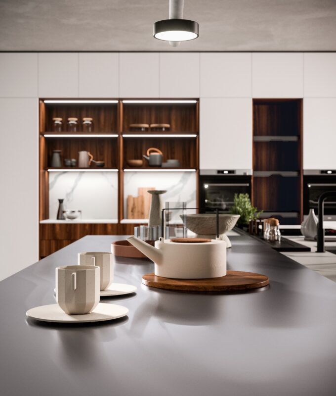 cucinando white and brown modern kitchen -9
