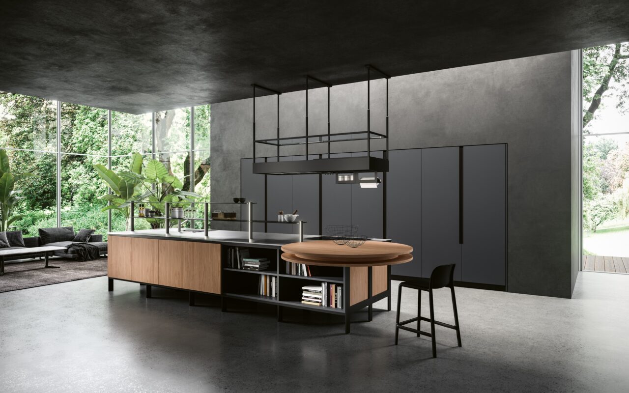 Cucinando black modern kitchen