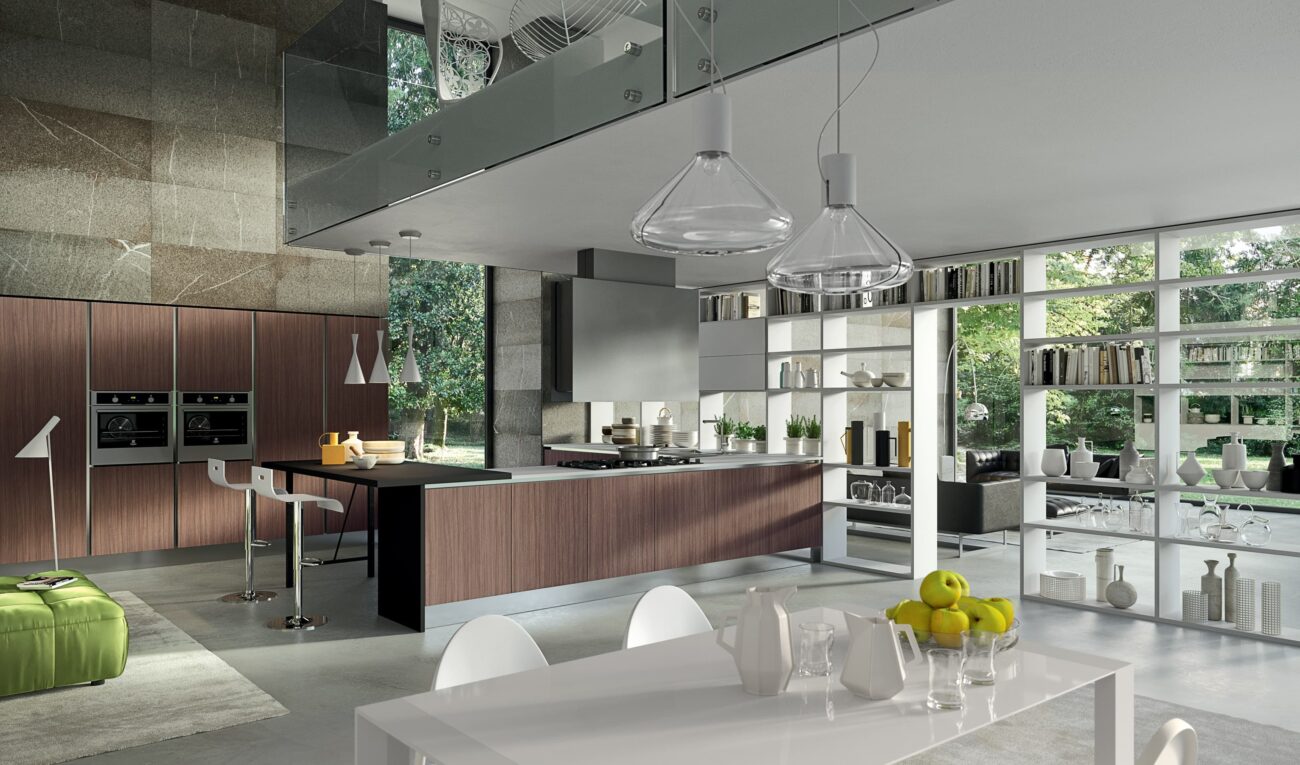 bijou light brown modern kitchen