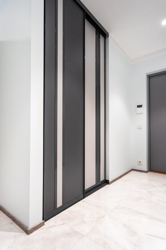 white wardrobe in hallway-3